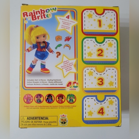 Rainbow Brite 5.5" Fashion Doll - Picture 2 of 5